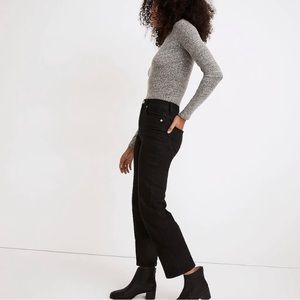 Madewell High Rise Slim Wide Leg Jeans in Lunar Wash Size 26